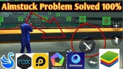 Gameloop aim stuck and auto movement problem solved | 100% solved with proof gameplay |