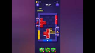 Block Out! Color Sort Puzzle level 35 gameplay walkthrough solution