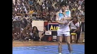 1984 Thomas Cup Badminton Final :Hastomo Arbi vs Han Jian 韩健