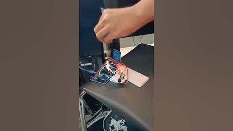 การปลดล็อคประตูด้วย Keycard ผ่านโปรแกรม Arduino