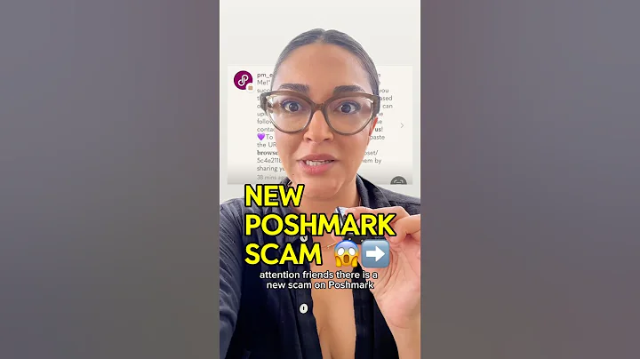 🚨 New Poshmark Scam Alert! Don’t Fall for This Trick! 🚨#poshmark #reselling