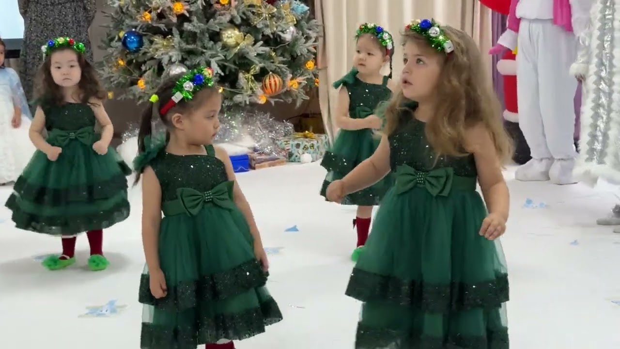 Адиля жаңа жыл бала бақша, садик новый год 2026