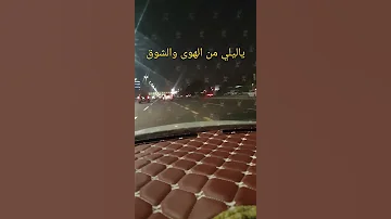ياليلي من الهوى والشوق بدر العزي Shorts تيك توك 