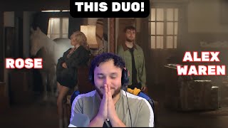 The DUO I NEEDED!!!! Alex Warren & ROSÉ - On My Mind (Official Music Video) REACTION
