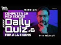 Daily Quiz 6| Computer MCQs for all exam |  By Deepraj Jangid Sir