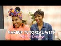 My First Makeup Tutorial w/ @MrsKevOnStage | That Chick Angel TV