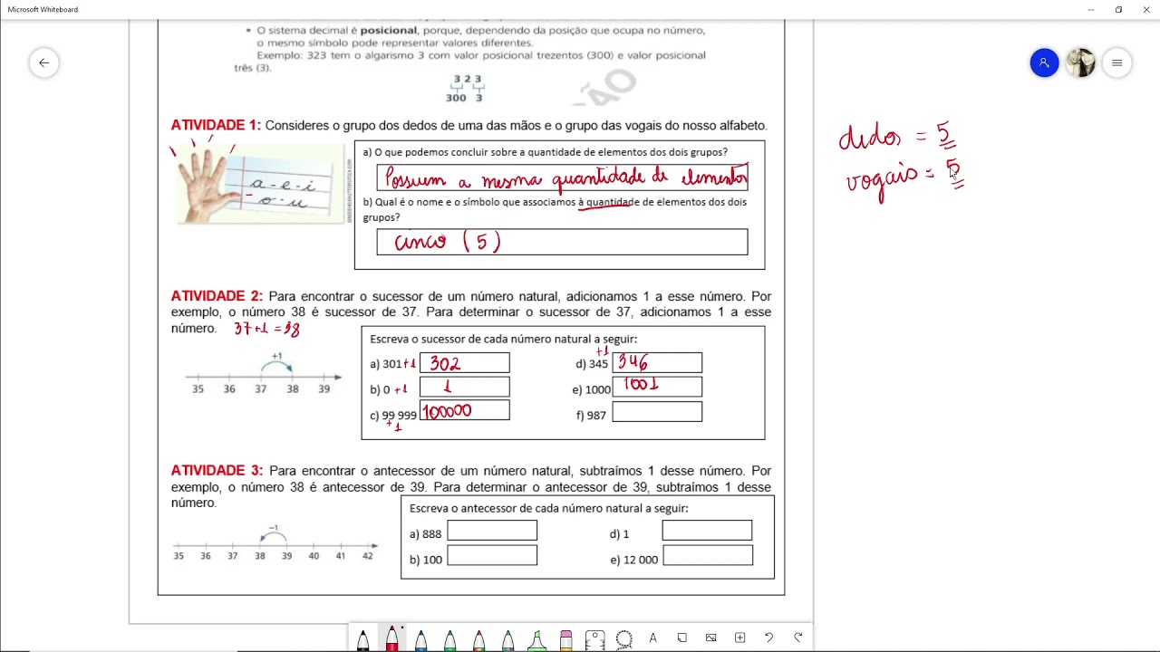 6 Ano Resolucao Do Caderno Complementar 2 Aula 1 Exercicios 1 2 E 3 Youtube