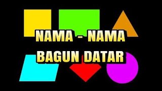 Nama - Nama Bangun Datar Dan Gambarnya