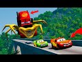 Live Epic Chase: Lightning McQueen Escapes from Eater Monsters Showdown! | McQueen VS McQueen Eaters