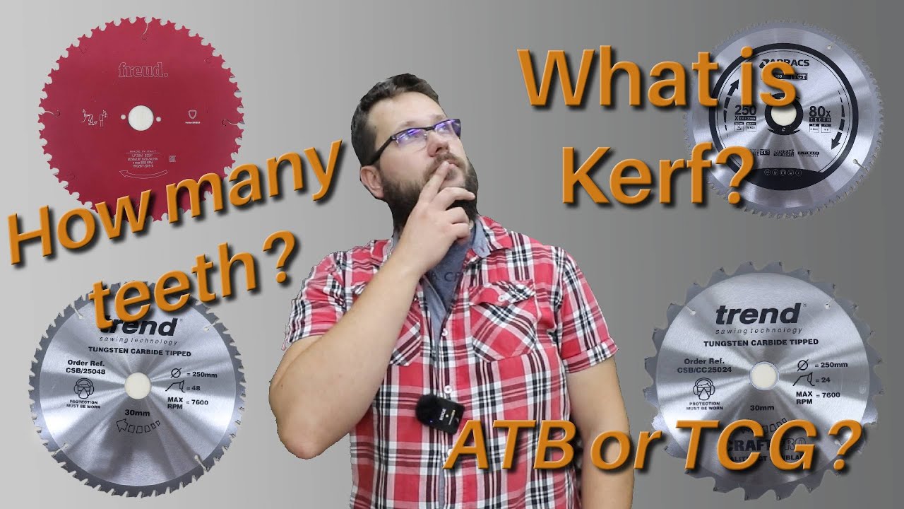 Table Saw Blade Basics | Woodworking for Beginners