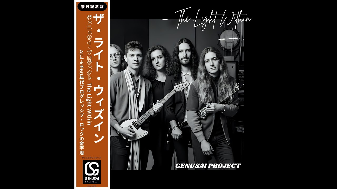 [ AI Music ]  The Light Within (60s Progressive Rock ) | GENUSAI PROJECT 