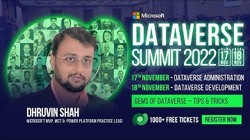 Gems of Dataverse – Tips & Tricks - Dataverse Summit 2022