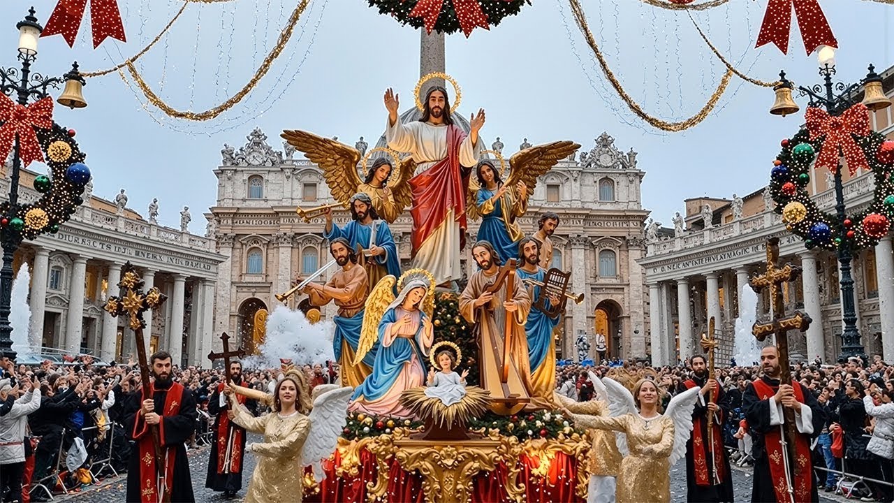 Jesus Parade Roma 2025: Live Nativity Christmas Celebration