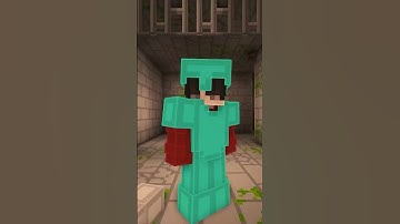 Minecraft just got SCARY with Herobrine guarding the End Portal? #shorts #herobrine