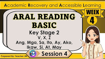 ARAL READING BASIC WEEK 4 SESSION 4 ARAL PROGRAM KEY STAGE 2