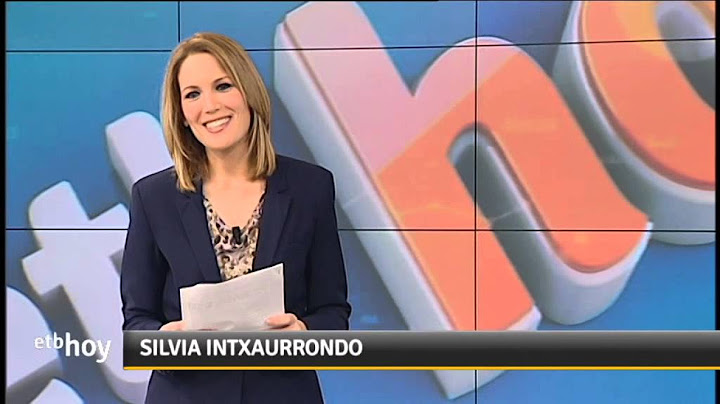 Silvia Intxaurrondo hace un guiño al euskera al inicio de 'ETB Hoy'