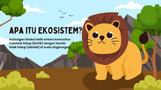 Ipas Kelas 3 Hidup Bersama Alam Topik Para Penghuni Alam ekosistem  Komponen Biotik Dan Abiotik