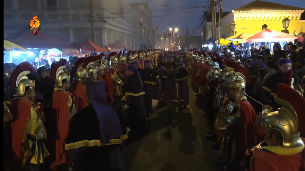 ROMANOS Paso HOSPITAL GENERAL JESÚS DE LOS MILAGROS Procesión Domingo de Ramos 2025