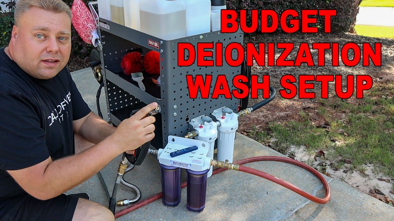 Spot Free Car Wash Rinse at Home -Standard Deionized Water Hose Filter