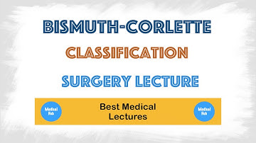 Bismuth Corlette Classification of Cholangiocarcinoma