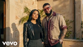 Becky G, Farruko - MALA COSTUMBRE (Video Oficial) | Lyric (Visualizer)