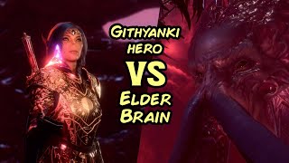 Baldur's Gate 3 - Githyanki Hero vs Elder Brain