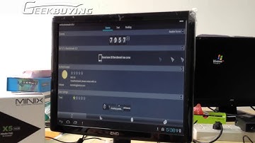 MiniX NEO X5 Google TV BOX Review part 2