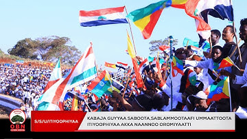 Kabaja Guyyaa Saboota,Sablammootaafi Ummaattoota Itiyoophiyaa Akka Naannoo Oromiyaatti
