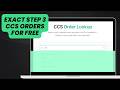 Free Step 3 CCS Order Search Tutorial | Search Full Order Database