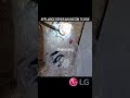 LG washer OE error code. bad pump. new style drain pump.  appliance repair Arlington tx