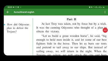 The Fall of Troy part-2 Class 9 English kumarbharti HL 9th std MH States Board explanation in Hindi