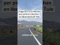Paga SICT $ 3 millones por pintura a baches en libramiento El #tule  #oaxaca