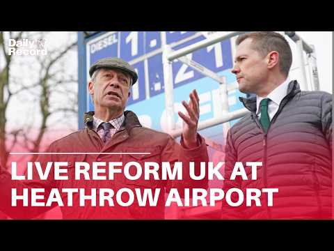 LIVE | Reform UK's Nigel Farage and Robert Jenrick make cost of living announcement