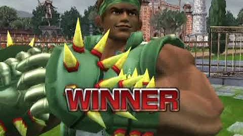 The King of Fighters 2006 (PlayStation 2) Story as Armor Ralf