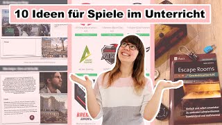 10 Ideen, um Spiele in deinen Unterricht zu integrieren | Schule | Serious Games | Digitales Lernen