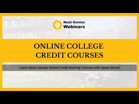 Online College Credit Courses