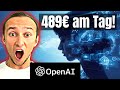 489€ am Tag PASSIV mit ChatGPT verdienen 🤩🤑💰(OHNE STARTKAPITAL). Online Geld verdienen 2023