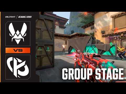 Team Vitality vs Karmine Corp VALORANT at EWC 26 - Group Stage - HIGHLIGHTS
