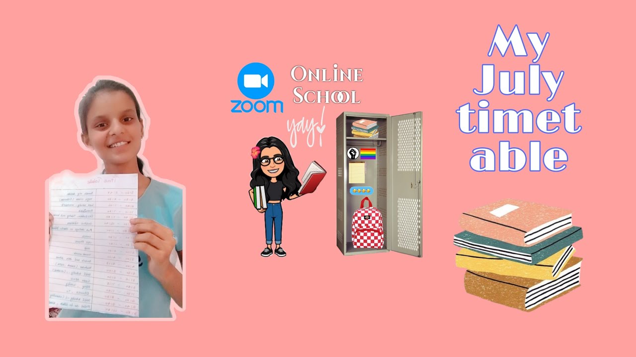 My lockdown July timetable | Dolly's wonderful life