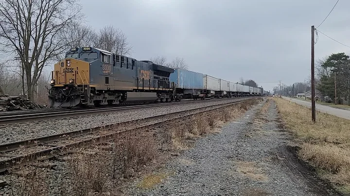 Csx Back In New London Ohio