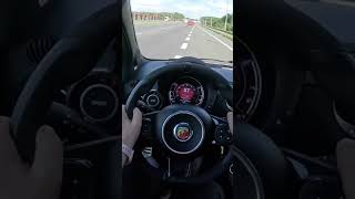 Abarth 595 Competizione 1.4 T-JET 180HP Acceleration