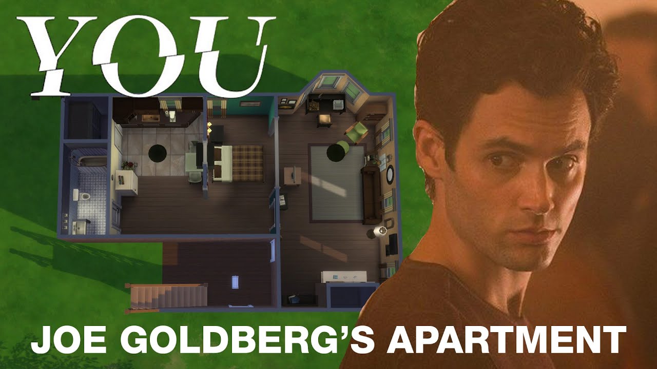 BUILDING JOE GOLDBERG'S You) APARTMENT IN SIMS 4 //Speedbuild