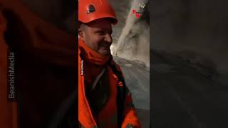 Terrifying tunnels shockwaves #explosion #shockwave #tunnel #bombing #explodes #tnt #terrify #scary