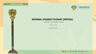 Information National Assembly Plenary, 25 August 2026 Update