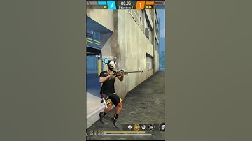 1v4 with double awm ☠️ #freefire #freefireshorts #shorts #viralvideo