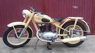 Советский мотоцикл ИЖ-49 реставрация (Soviet motorcycle IZ-49 restoration)