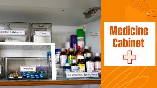 Medicine Cabinet And First Aid Kit Organization