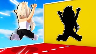 Jumping Through IMPOSSIBLE Shapes in Roblox! (Hole in the Wall Challenge)