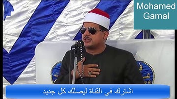 الشيخ ممدوح عامر ومقطع فوق الخيال من سورة القصص" من روائع الشيخ ممدوح عامر
