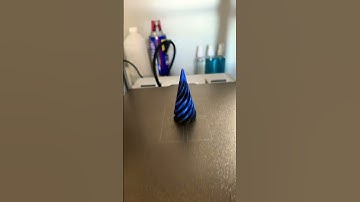 3d Printed Impossible Passthrough Snowflake Fidget #3dprinting #bambulaba1 #impossiblepassthough